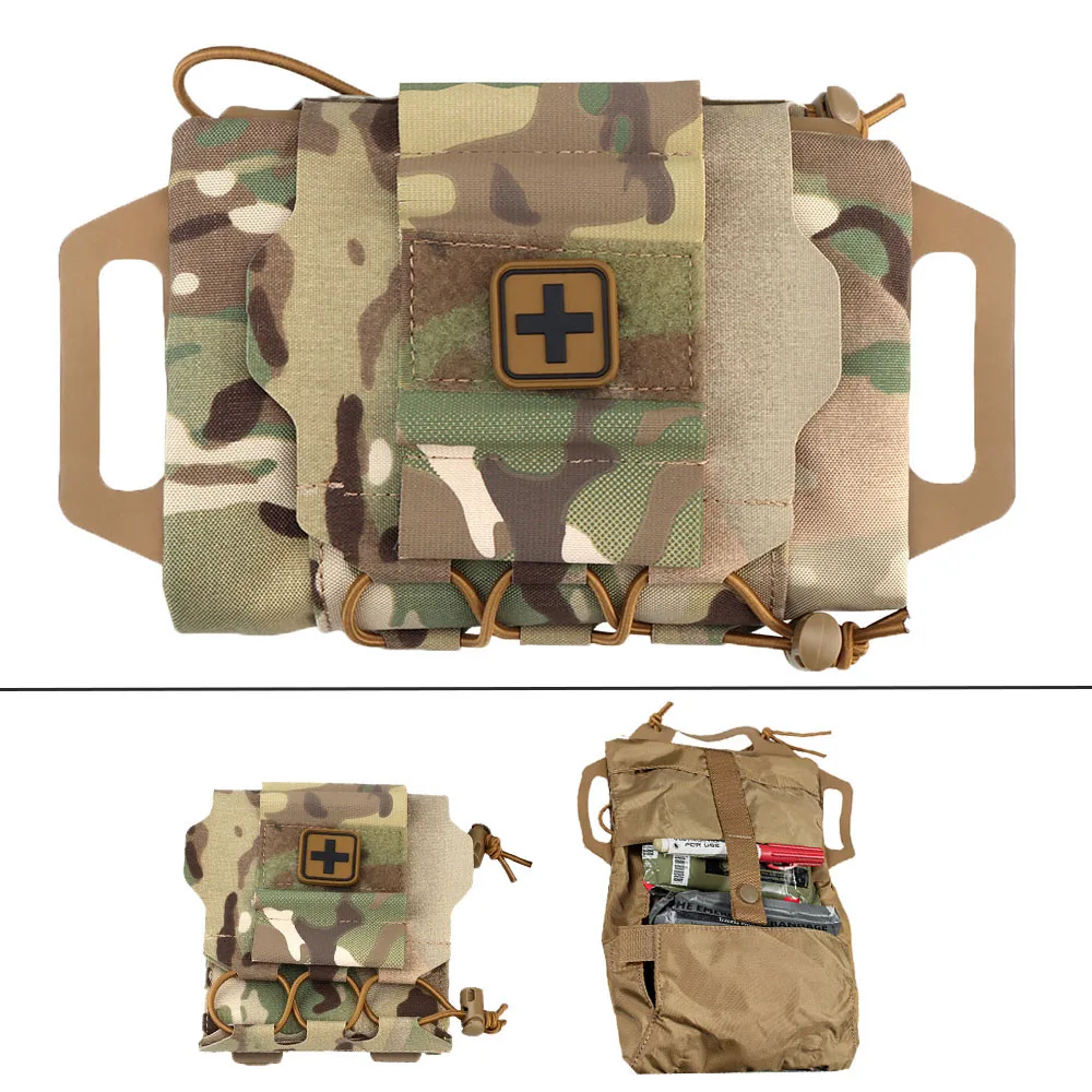 Tactical Militar Medical Pouch MOLLE Rapid Deployment First-aid Kit  Survival Outdoor Hunting Emergency Bag Camping Medical Kit