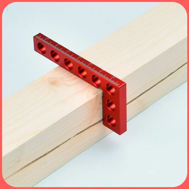 

AA89-Aluminum Alloy Height Ruler 90 Degree Right Angle Ruler Measuring Tool Marking Ruler Angle Ruler Woodworking Tools