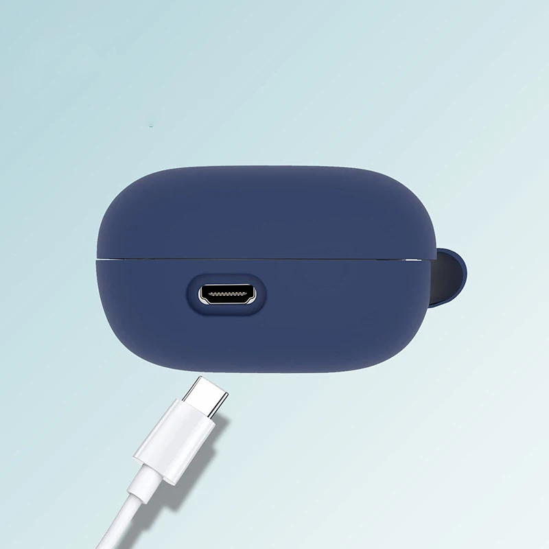 Estojo protetor sem fio, Soft Silicone Shell, Capa Dustproof para QCY T13