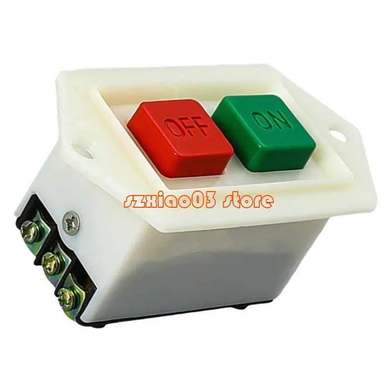 103c Start Push Buttern Switches 380V 3 Fase 5A Chaves montagem à prova d'água para bancos Grinder & Industrial