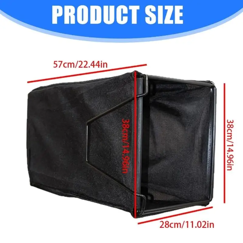 

На открытом воздухе тканевая газонокосилка 652F, просторный мешок для травы, размер 21 дюйма, легкая установка