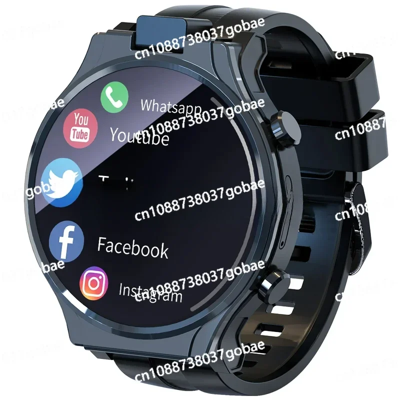 Pro 4G Men Smartwatch Android 10 WiFi GPS Phone 2021 Dual Cam Outdoorsmart Watch