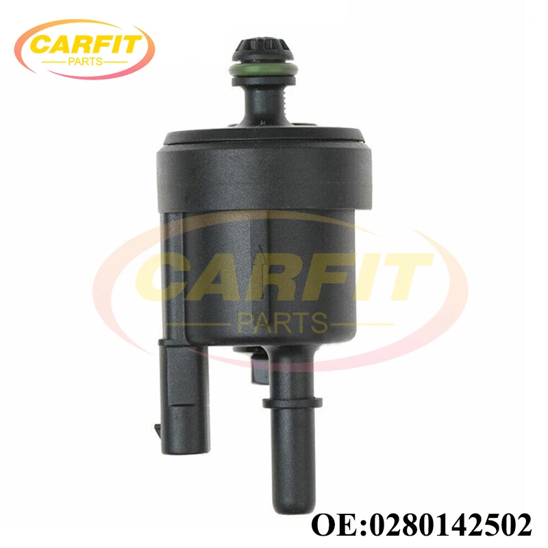 High Quality OEM 96985666 0280142502 Vapor Canister Purge Solenoid Valve For Chevrolet Spark 1.2L-L4 2013 - 2015 Car Accessories