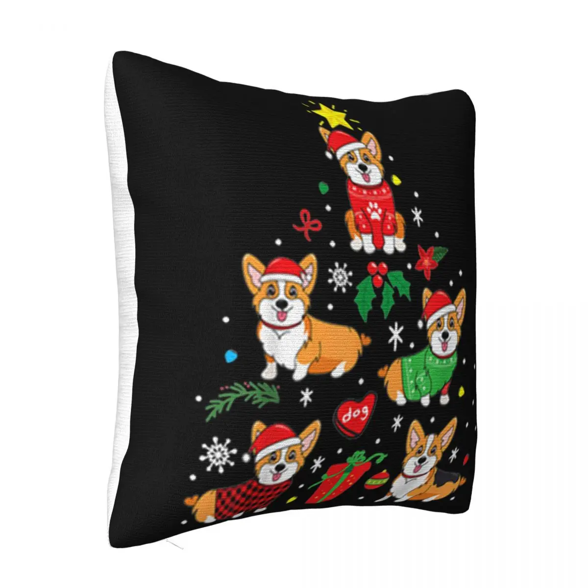 Nice Corgi Christmas Ornament Tree Decor Funny Dog Gift Punk Better Humor Plus Size Anime Pillow Case