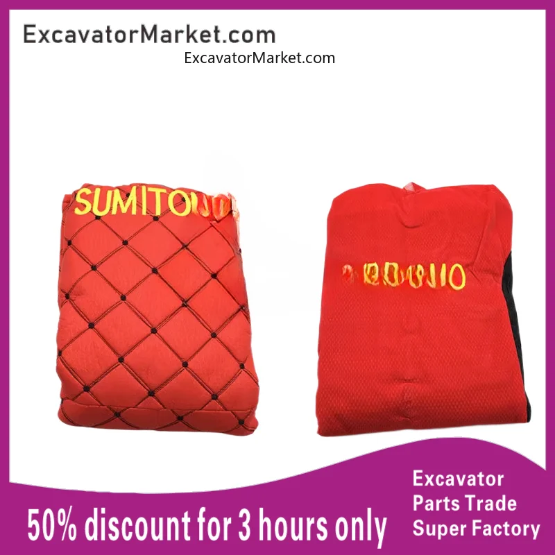 

for Excavator Sumitomo excavator sh60 80 130 210 240 260/380 driver's seat cover cushion excavator cloth cover