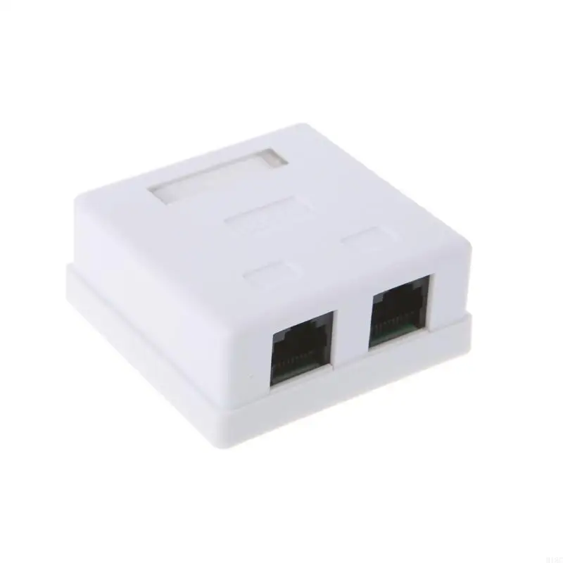 CAT5E RJ45 Ethernet Keystone Conctor Conctor FEM к FEM CAT5E Двойной домкрат 8P8C Extender сетевой кабель встроенный модульный