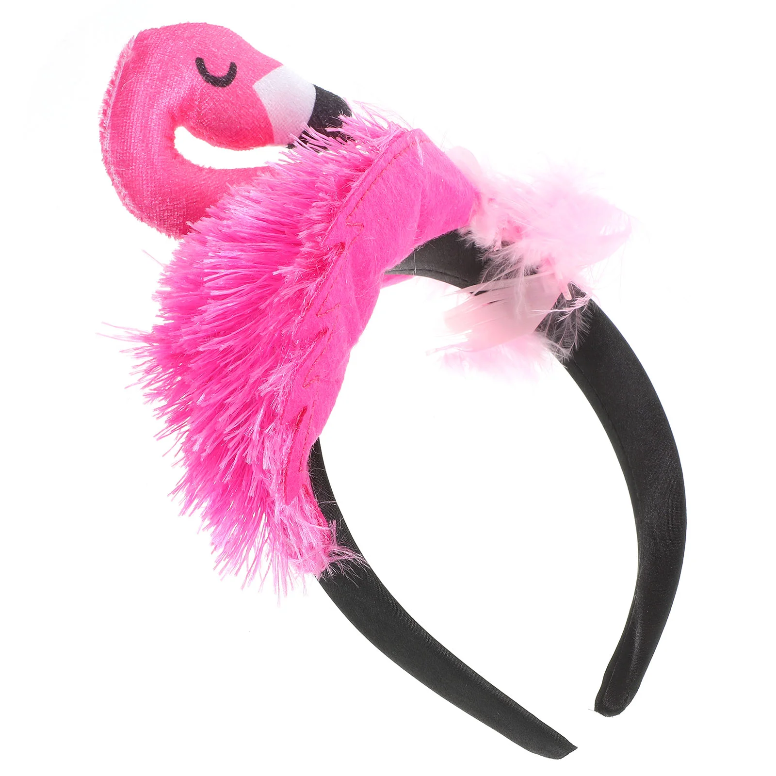 

Flamingo Headband Costume Accessory Decorate Lightweight Hair Accessories Wear Velvet