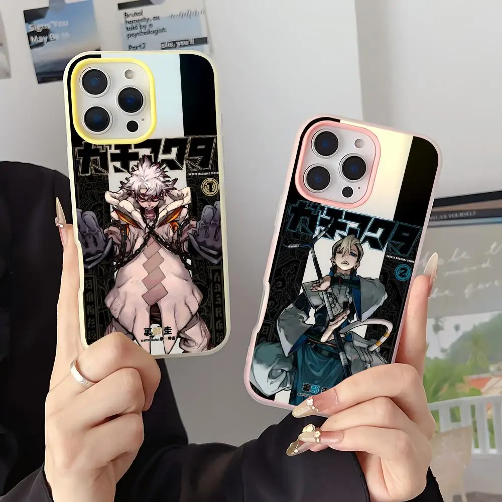 Anime Gachiakuta Phone Case 2-in-1 Detachable for iPhone 17-12 Clear Case Multi-Color Card Holder Soft TPU