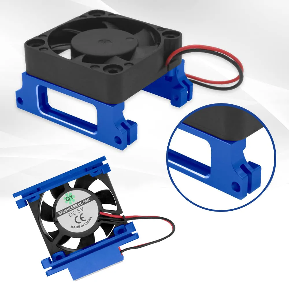 Вентилятор охлаждения VXL-3s из алюминиевого сплава Esc для traxxas 1/10 Slash 4x4 Stampede 4x4 VXL-3s Rustler для Traxxas 3340 Velineon Запчасти