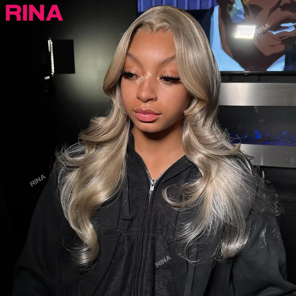 

Light Blonde Color Pre Plucked 100% Human Remy Hair Wigs 13x4 13X6 Transparent Lace 5X5 Lace Closure for Women Body Wave Wigs