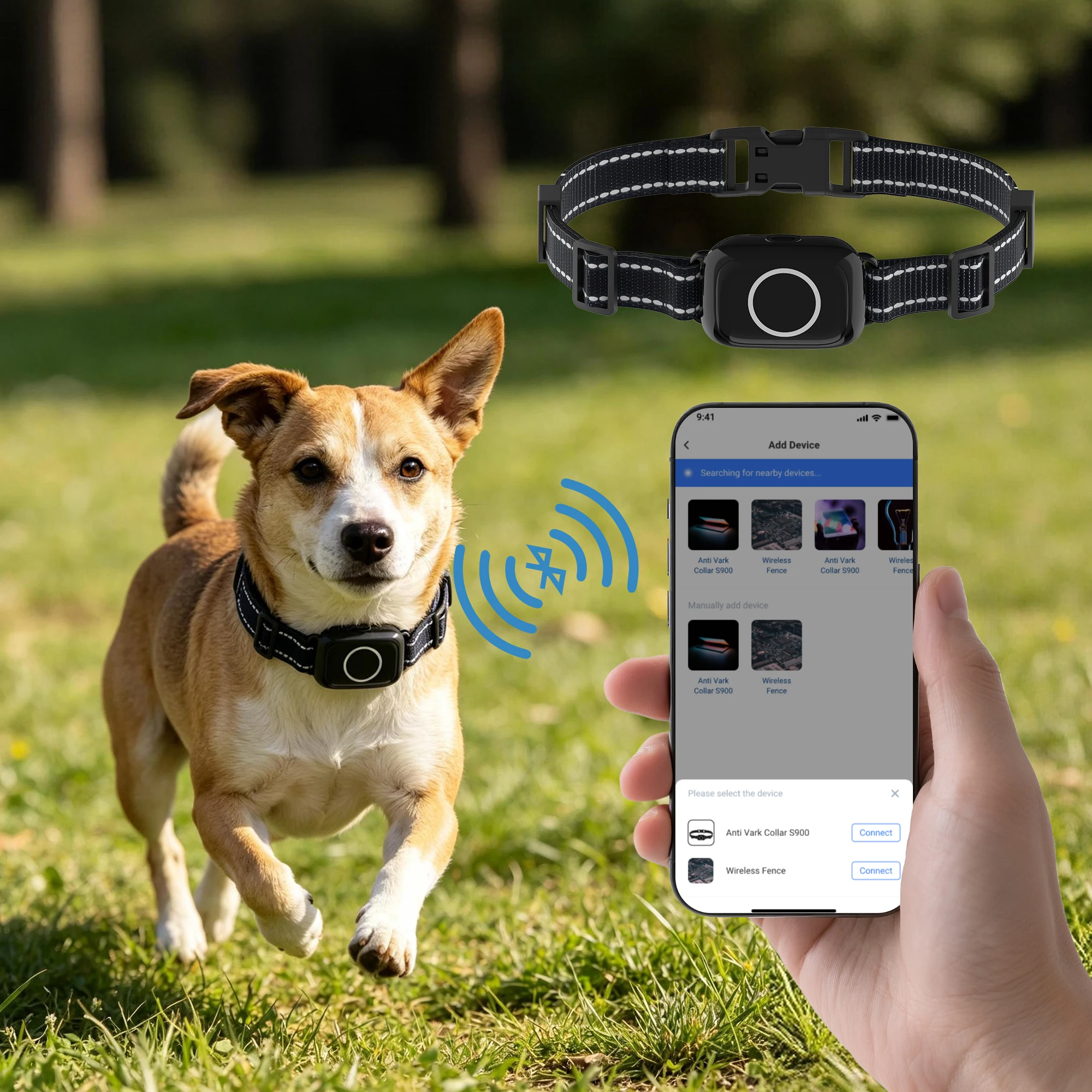 

hit productNew Arriver APP Remote Control Smart Stop Barking Dog Collar Waterproof Rechargeable No Bark Control Auto AntiBark Do