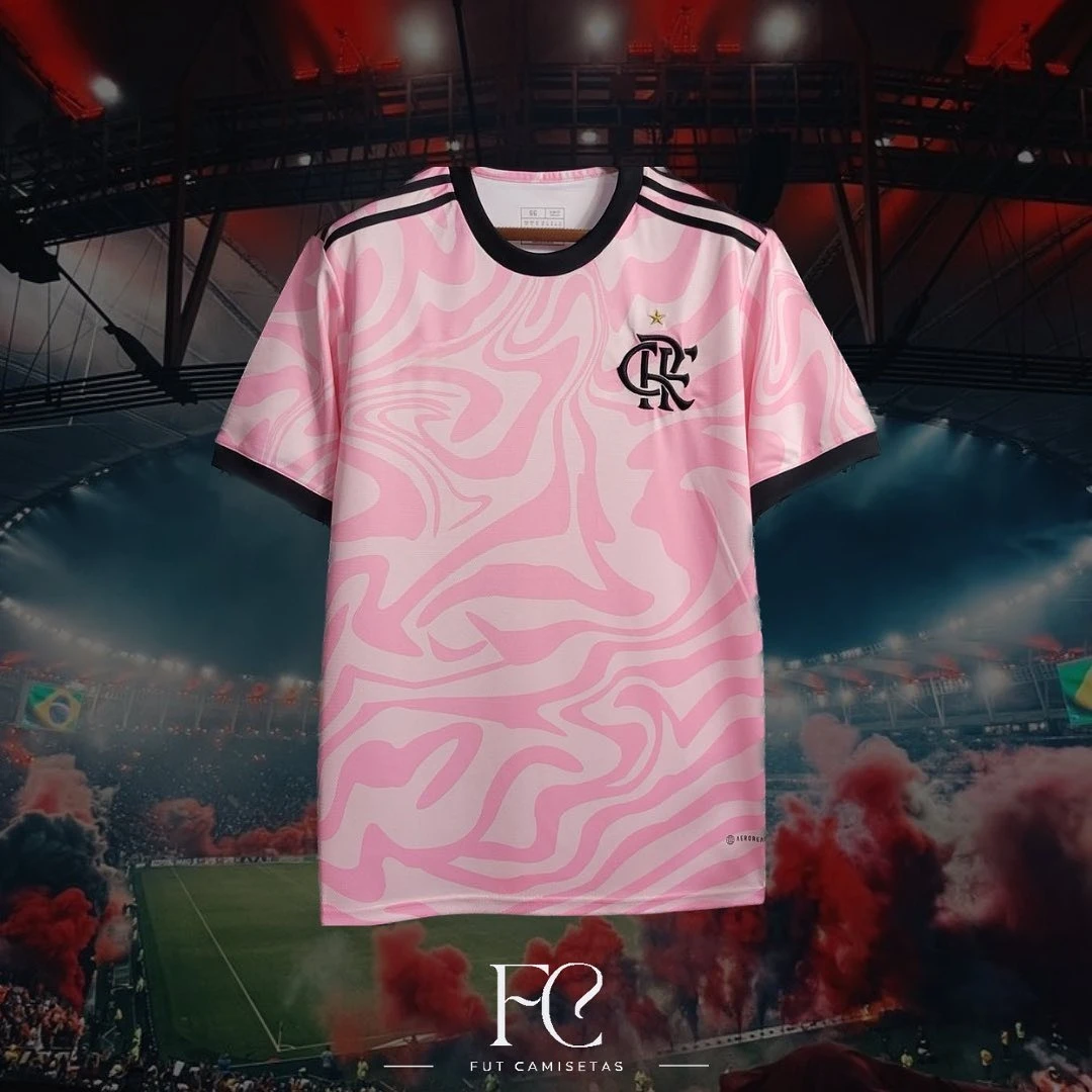 25 Camiseta deportiva de fútbol Flamenco, ropa para hombre, camiseta de secado rápido con cuello redondo de marca a la moda, camisetas de manga corta para exteriores