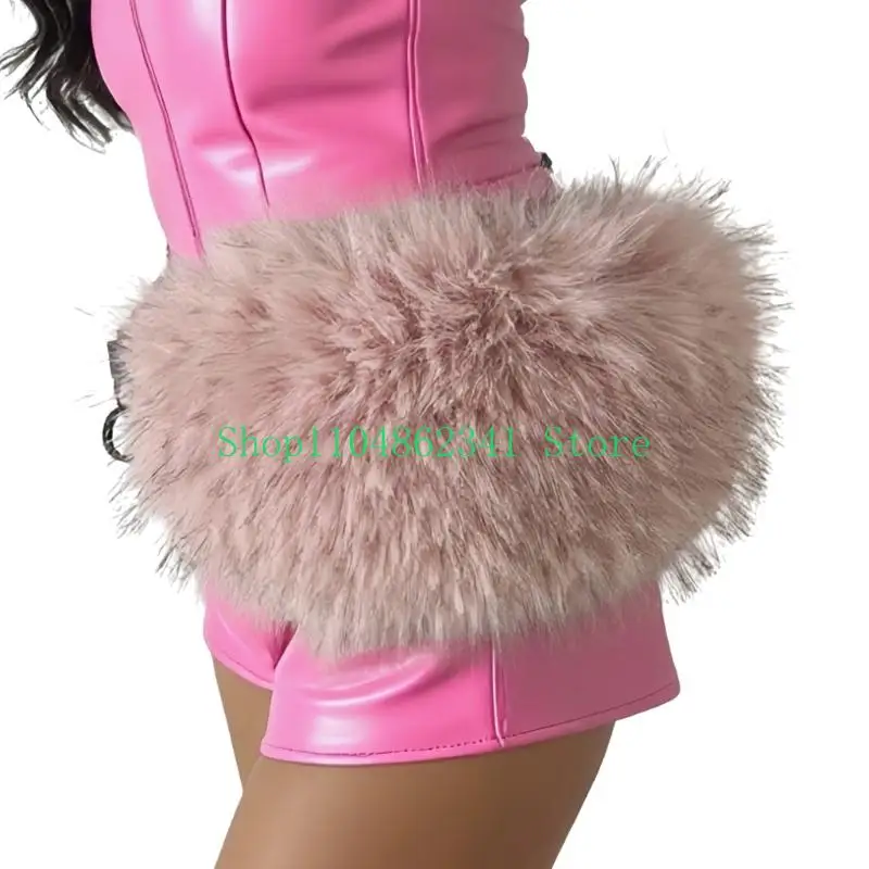 

5asd Корсет на талии из искусственного меха, декоративный пояс на талии для женщин, в ночное время