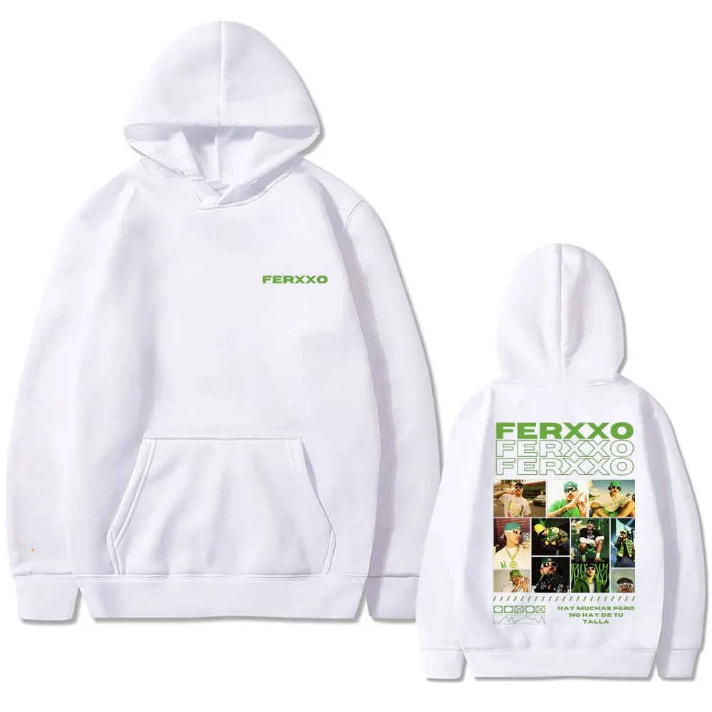 Rapper Feid Ferxxo Ferxxocalipsis 2024 Graphic Hoodie Men Women Hip Hop Oversized Sweatshirts Men\'s Fleece Long Sleeve Hoodies