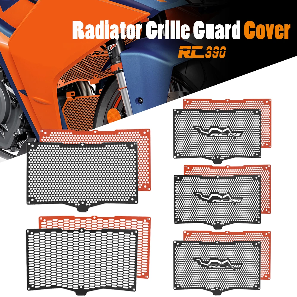

Новый радиатор мотоцикла для RC125 RC200 RC390 2022-2025 2023 2024 RC 200 390 125 Duke 125/250/390 Защитная решетка Защитная крышка