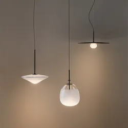 Tempo Pendant lights Postmodern design glass light For Dining Room Bedroom Nordic Bar Decor Home kitchen hanging light