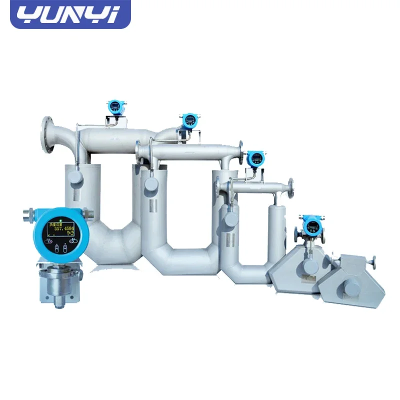 Yunyi Dn 250 Misuratore di portata di massa Corioli antideflagrante Misuratore di portata Micro Motion Elite per la misurazione del flusso di petrolio GPL