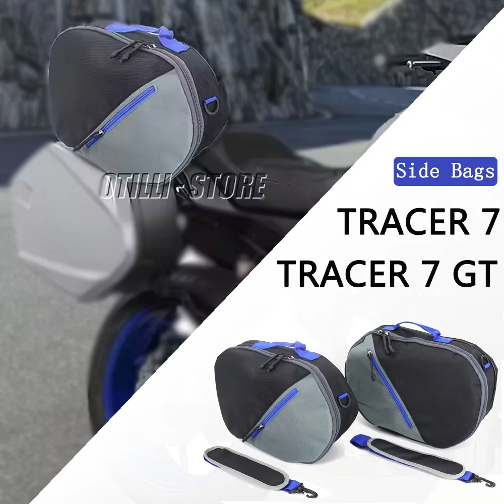 

Motorcycle Saddlebag Luggage Pannier Liner Bags Waterproof Side Bags For Yamaha Tracer 7 GT Tracer 700 Tracer 2020-2022
