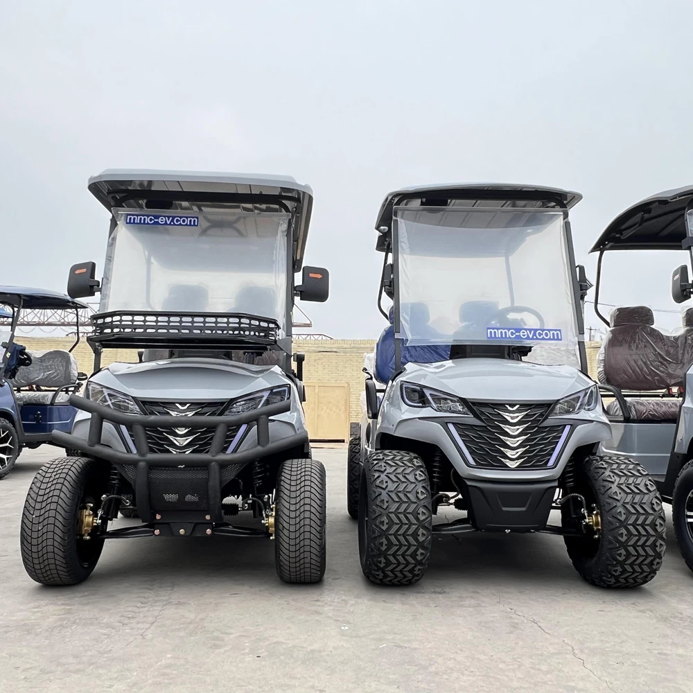 

New 2 4 6 Person Cool 48V 60V 72V Lithium Battery Hunting Off Road Golf Buggy 4KW/5KW/7KW Motor 4 Seater Electric Golf Cart