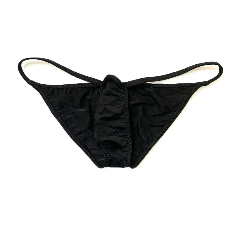 

Men's Ultra-Thin Ice Silk Briefs Low Waist Soft Smooth Breathable Underwear Multi-Color Sexy Low Rise Male Boxer Briefs