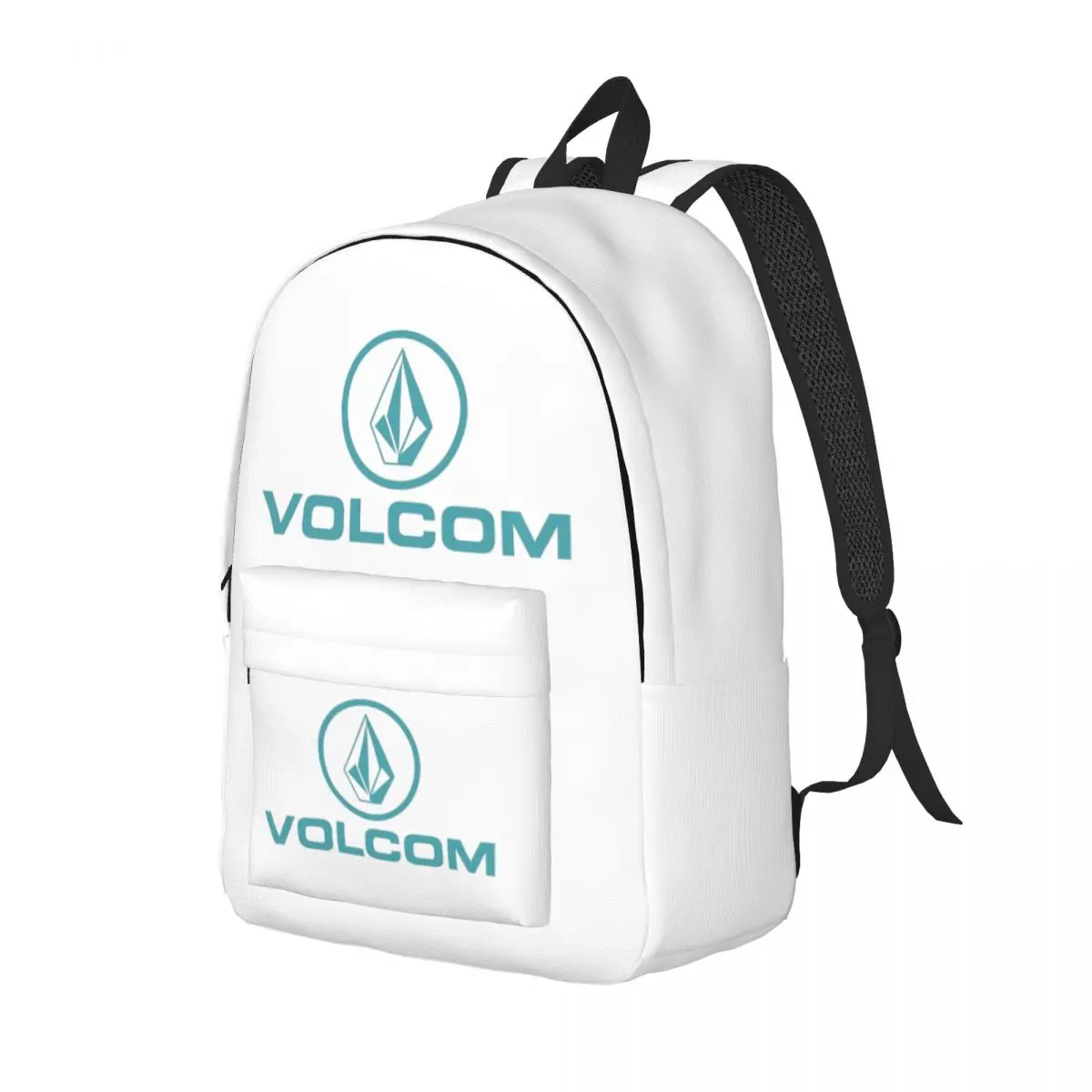 Volcoms Logo Backpack for Men Women Fashion Student Business Daypack Laptop Computer Canvas Bags Sports