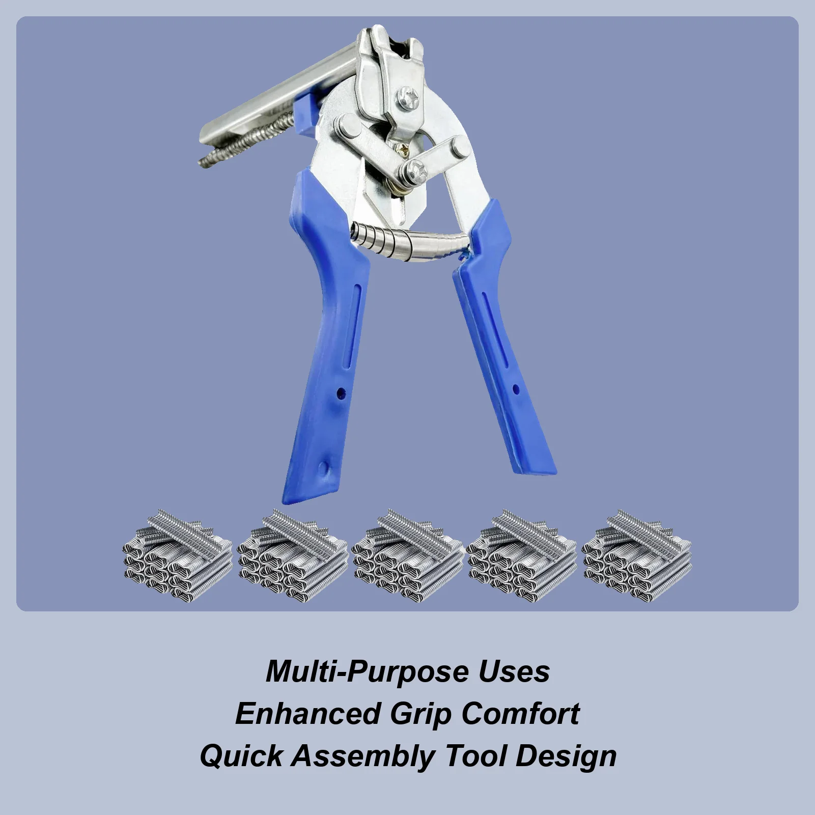 

Hog Ring Pliers Multi-function Type M Ring Pliers Tools Home Improvement For Poultry Home Animal Upholstery Bird Crafts Fencing