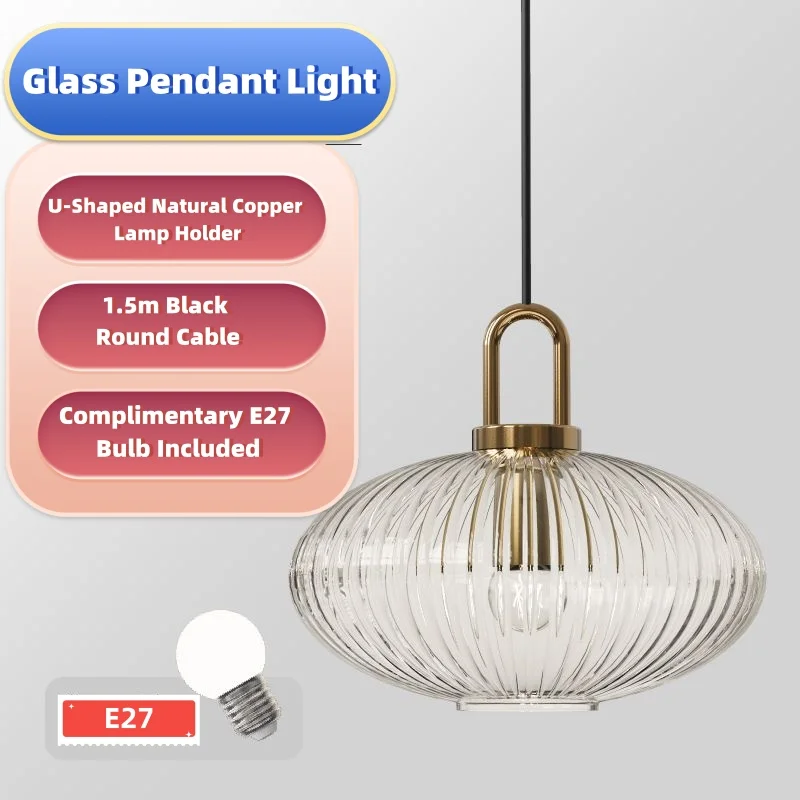 LED Glass Pendant Light Japanese pendant Lamp Design Deco Nordic Hanging Light Fixtures Bedroom Modern Luminaire Suspension lamp