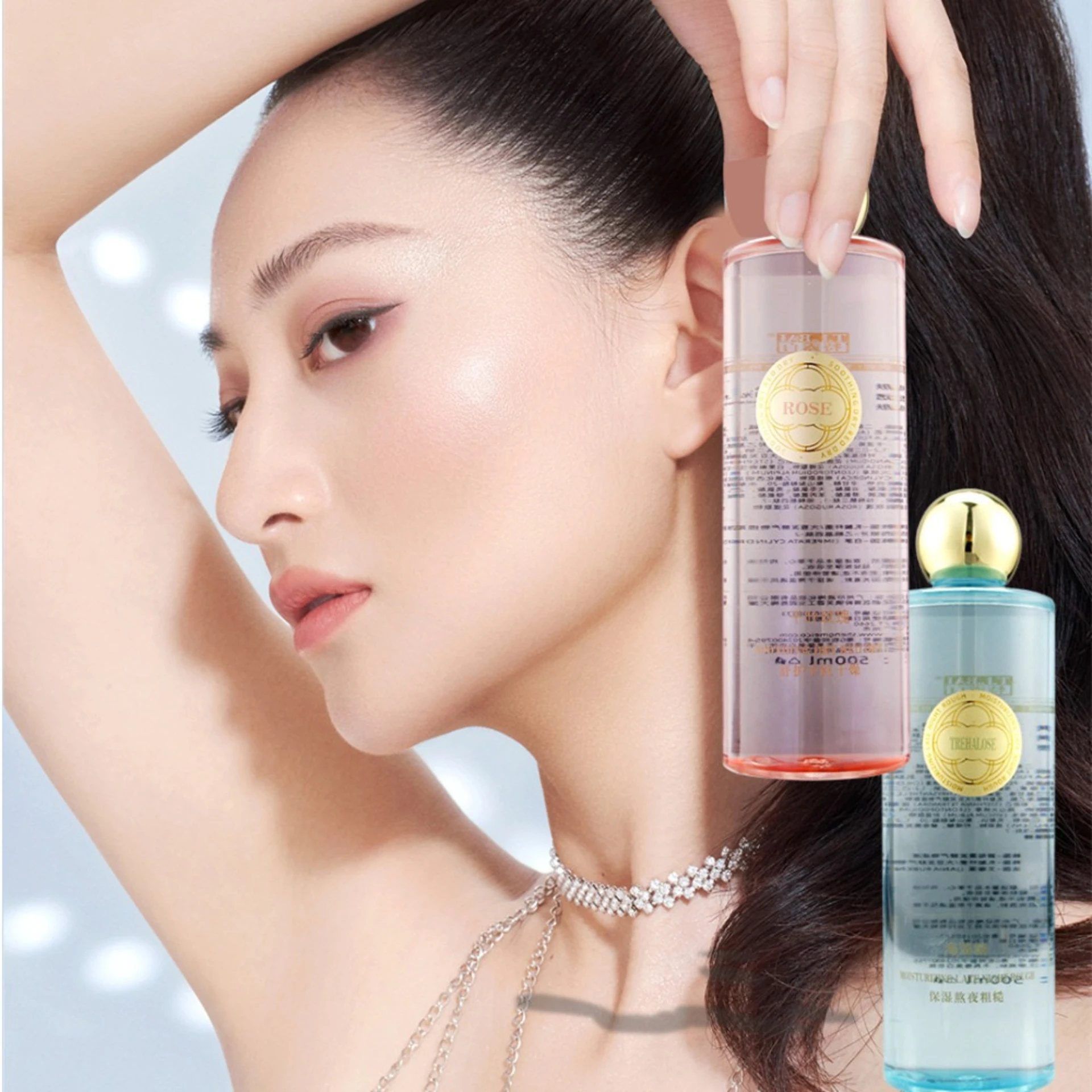 wet compress essence water moisturizing and hydrating rose hydrosol staying up late brighten skin tone refreshing skin care
