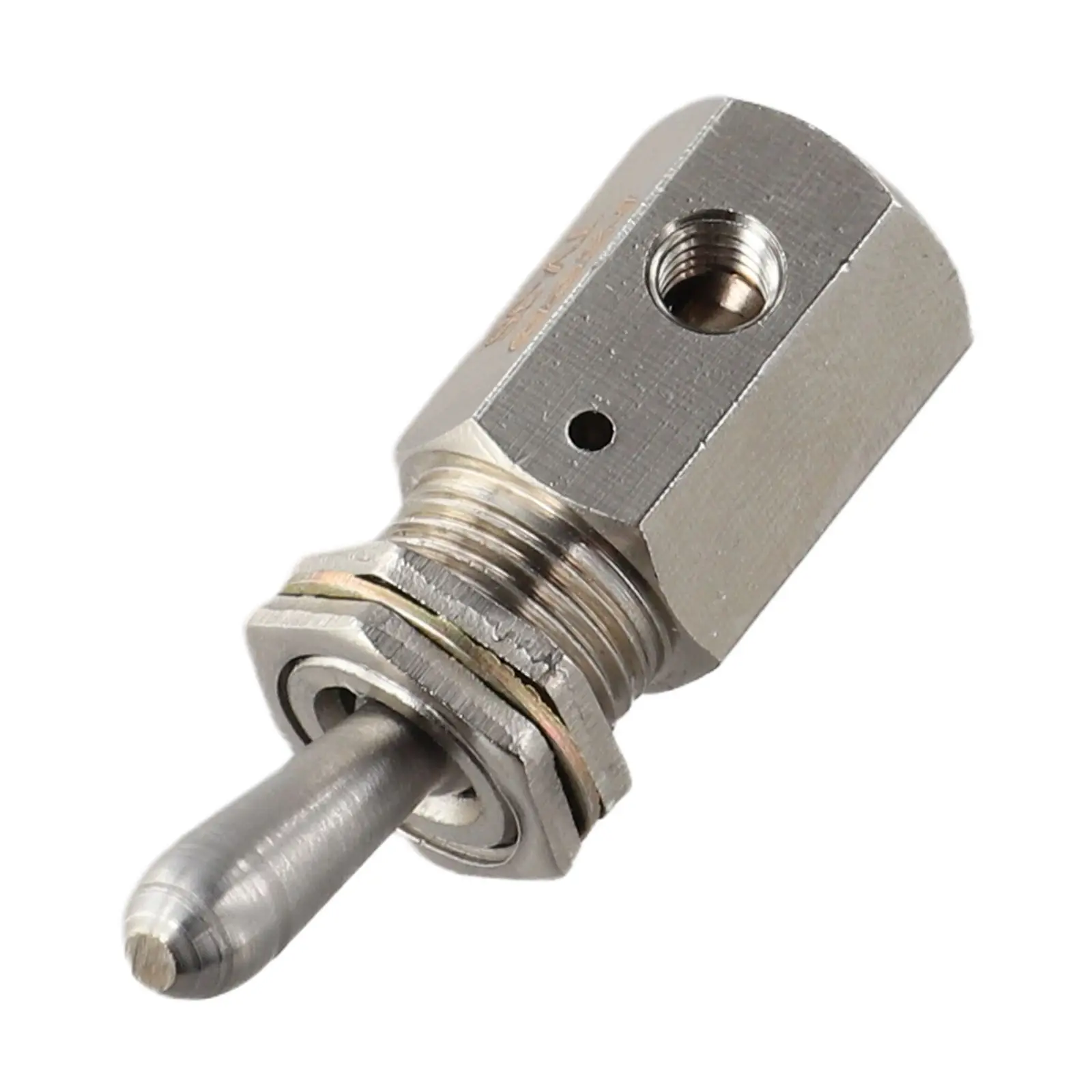 TV3S 2 Position 3 Way Mechanical Pneumatic Valve with Manual Lever Button for Industrial and Automation Pneumatic Applications
