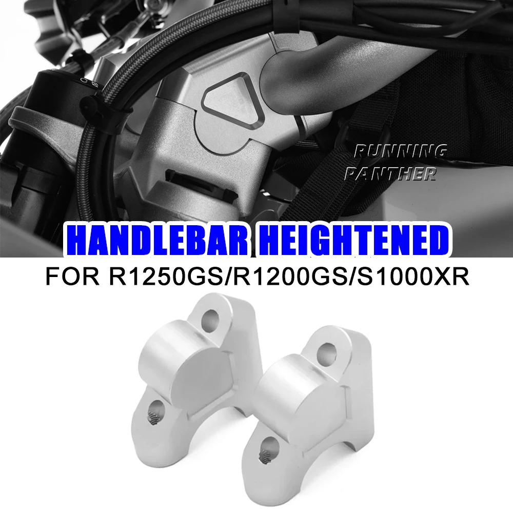 

New Motorcycle Handlebar Riser 32MM Drag Handle Bar Clamp Extend Adapter For BMW R 1200 GS / R 1250 GS / S 1000 XR