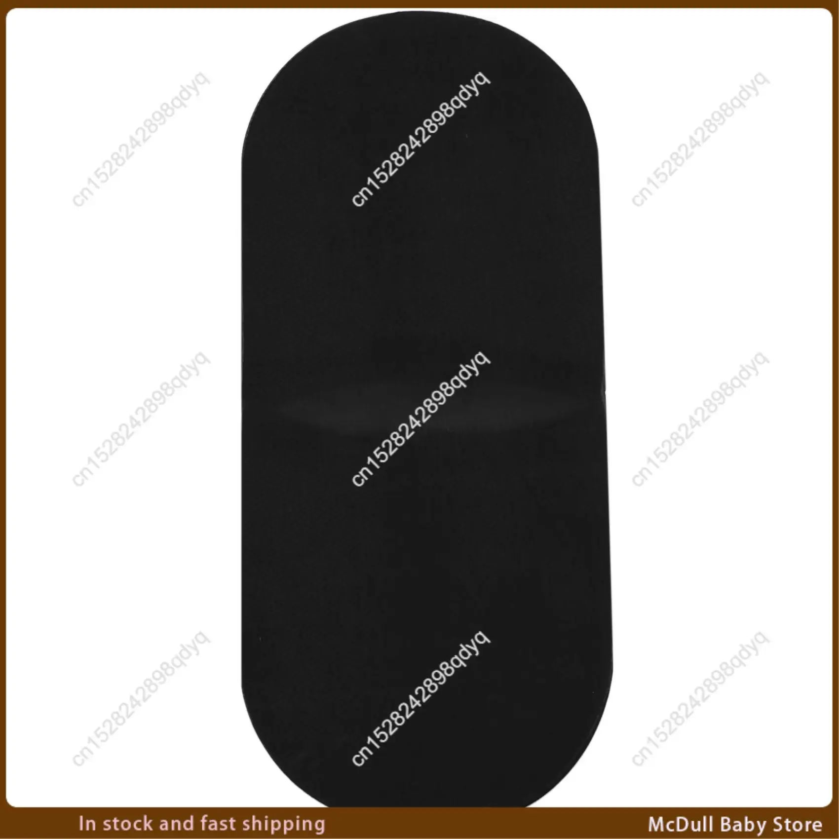 ABJA-2 Pair Shoe's Non-Slip Rubber Heel Insole Shoes Repair 6.5Mm