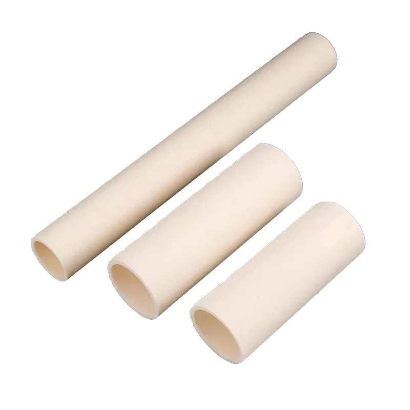 Alumina Sleeve High Temp Resistant Thermocouple Ceramic Tube 1600°C Insulation Hollow Tubing for Industrial Use