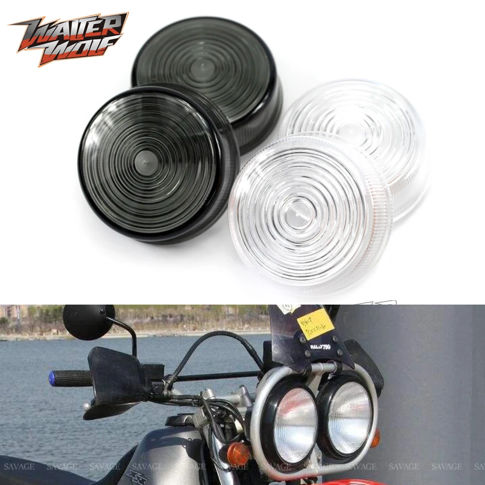 For HONDA Front Or Rear Headlight Shade XR 250 BA JA 1995-1997 Motorcycle Accessories Signal Light Lamp Lens Cover Indicator