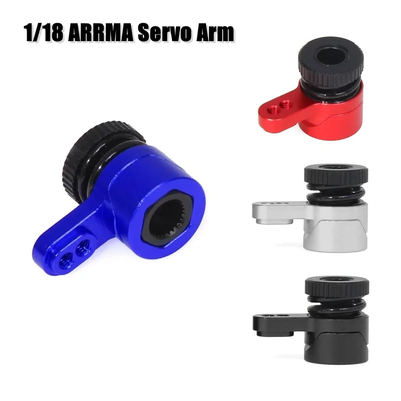 

Metal 25T Servo Arm Servo Saver Set Upgrade Parts For 1/18 ARRMA Granite Grom Typhon GROM LOSI Mini LMT RC Car Accessories