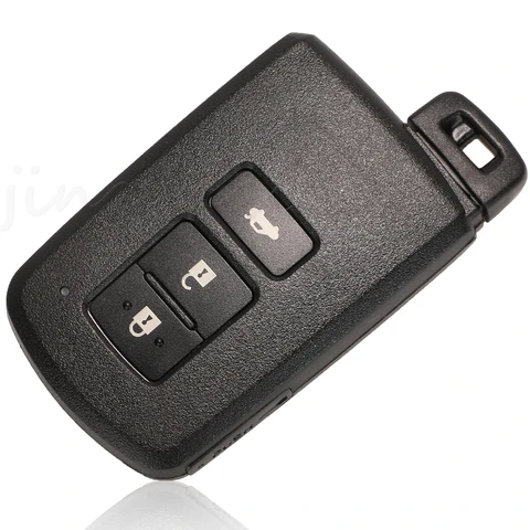 Jingyuqin 2/3/4 кнопки чехол для дистанционного ключа для Toyota Avalon Camry RAV4 Corolla Highlander умный корпус ключа автомобиля замена