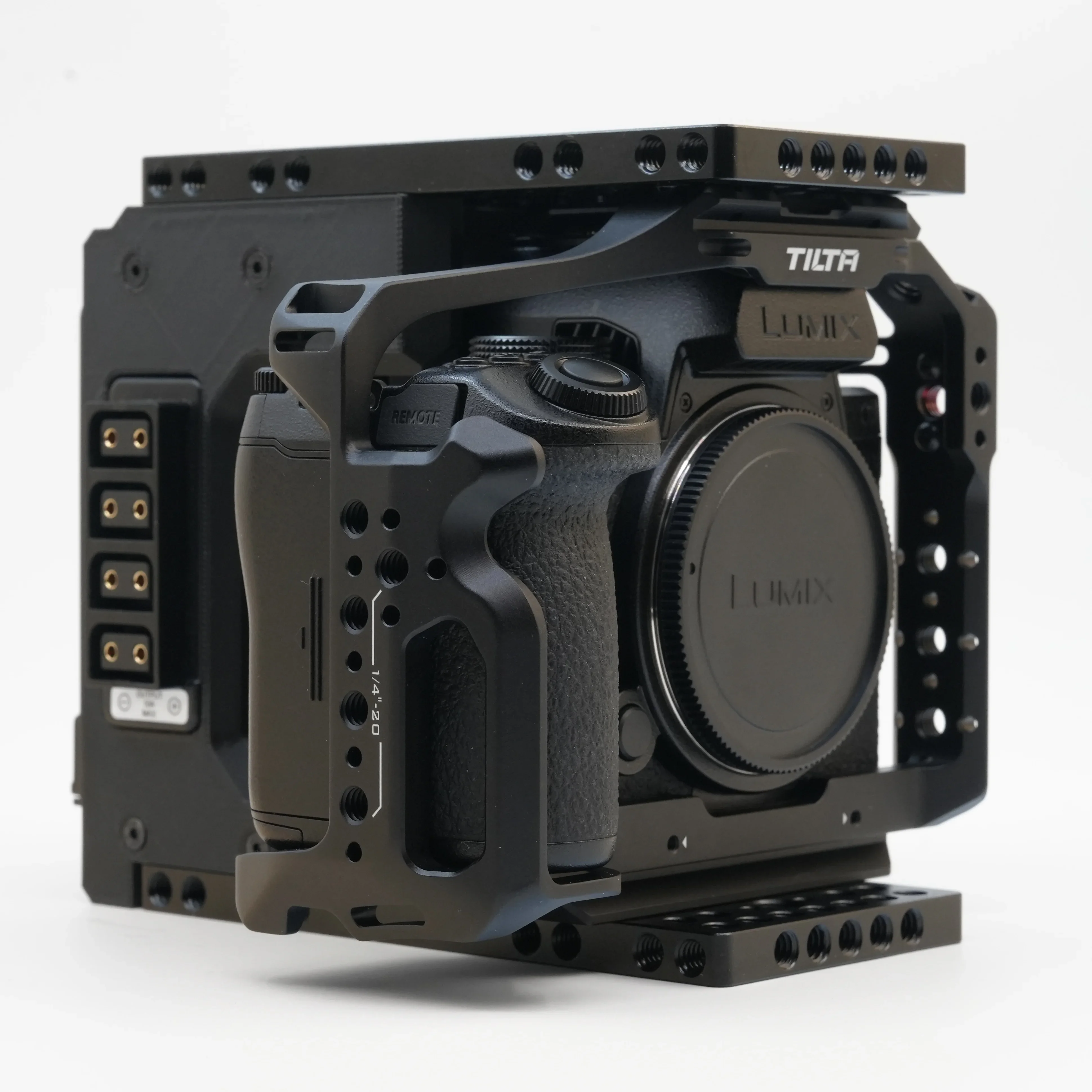 FusionRig For Panasonic LUMIX S5M2/X Camera Cage Expansion Module cineback