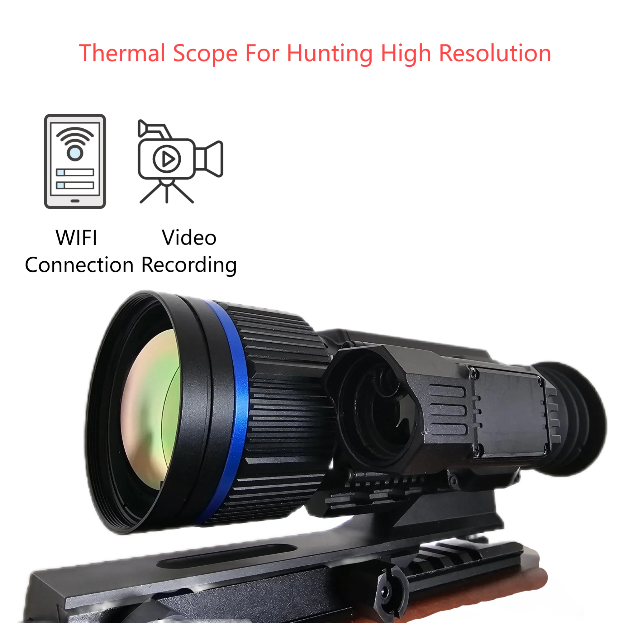 Night Vision&Thermal 12um 384x288 Thermal Imaging scope for Hunting Shockproof, heat vison 1500m lrf laser range finder optional