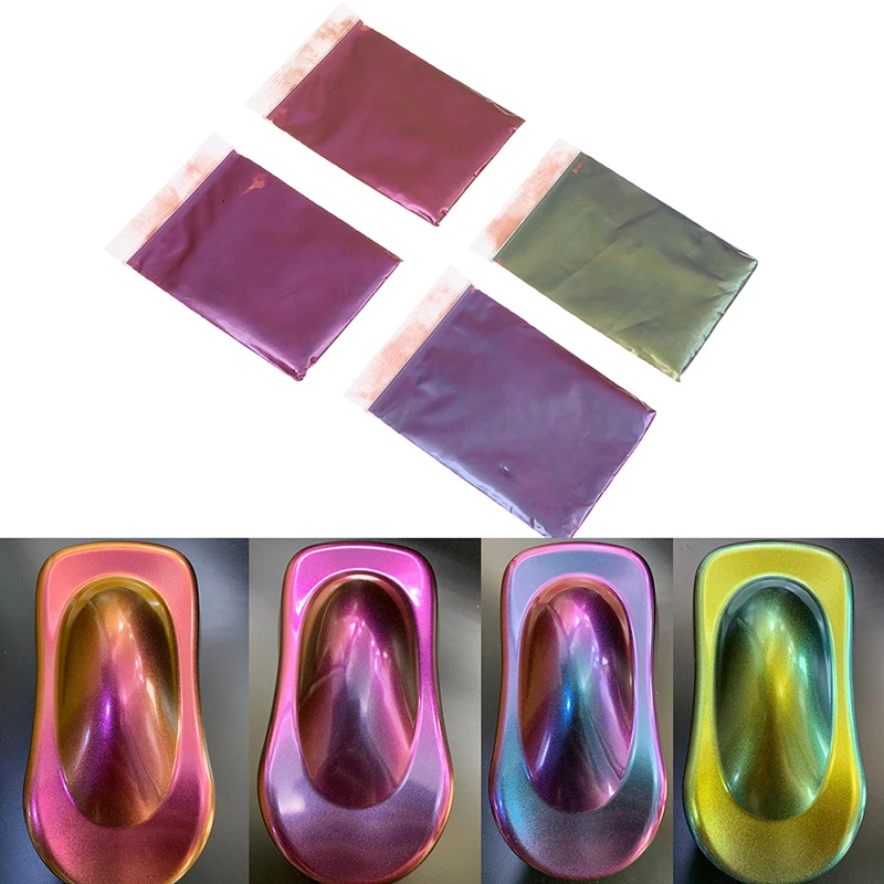 Chameleon color changing pearl pigment for bike auto paint pigment 400 grit