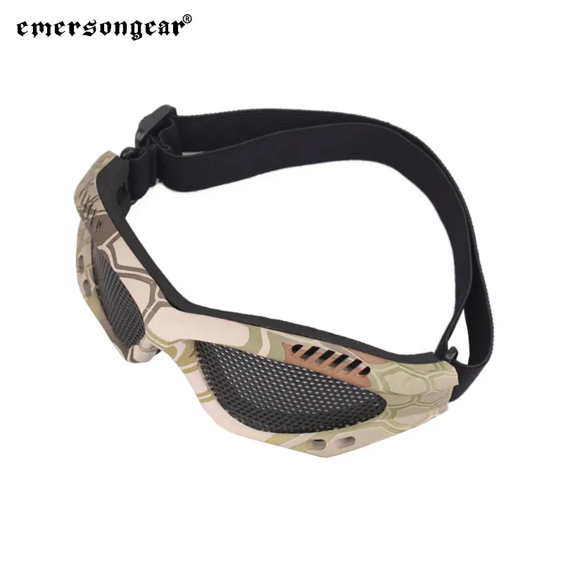 Emersongear Gafas tácticas de malla para casco Airsoft y protección