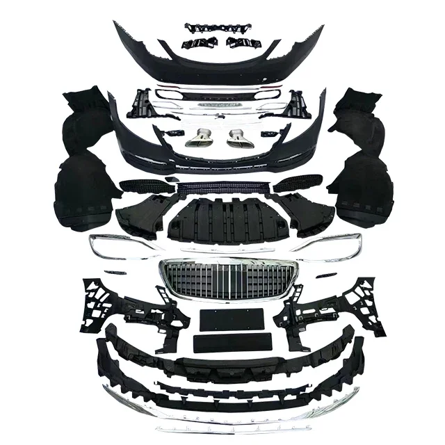 

Mercedes Benzz w222 upgrade Maybach s450 body kit front and rear bumper body assembly grille 18-20S Class S body kit