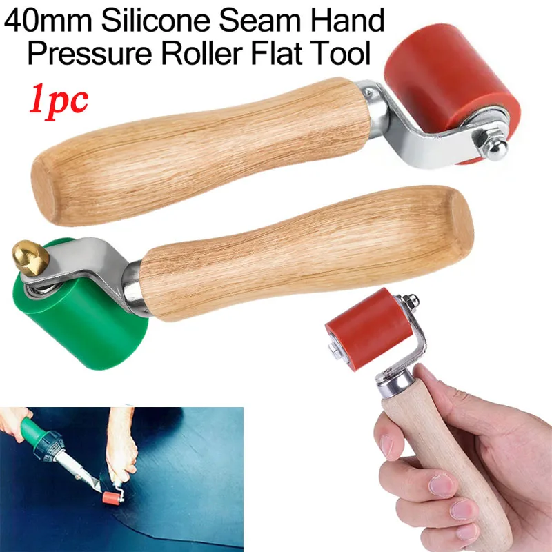 1pc 40mm Silicone High-Temperature Resistant Rubber Roll Hot Air Gun Accessories For PVC Welding Tarpaulin Banner Welding