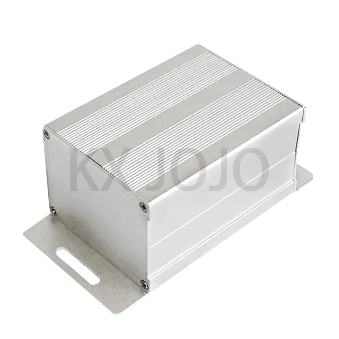 Aluminum Enclosure Box 76*57*100mm Split Case Electronic Project PCB Instrument Silver DIY Power Supply