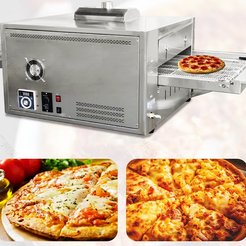 Pizza Electric Oven Gas Crawler Hot Air Circulation Pizza Oven Commercial Chain Pizza Oven