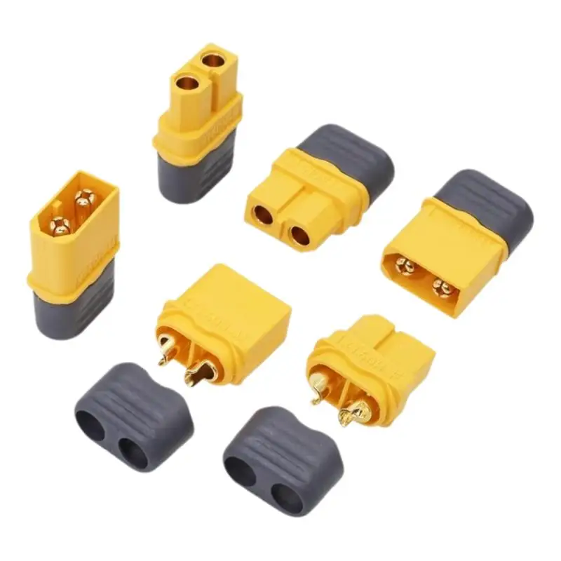 

1 пара разъемов-пули XT60H «папа-мама» с оболочкой, разъемы для обновления XT60 для литиевой батареи, радиоуправляемые самолеты, автомобиль