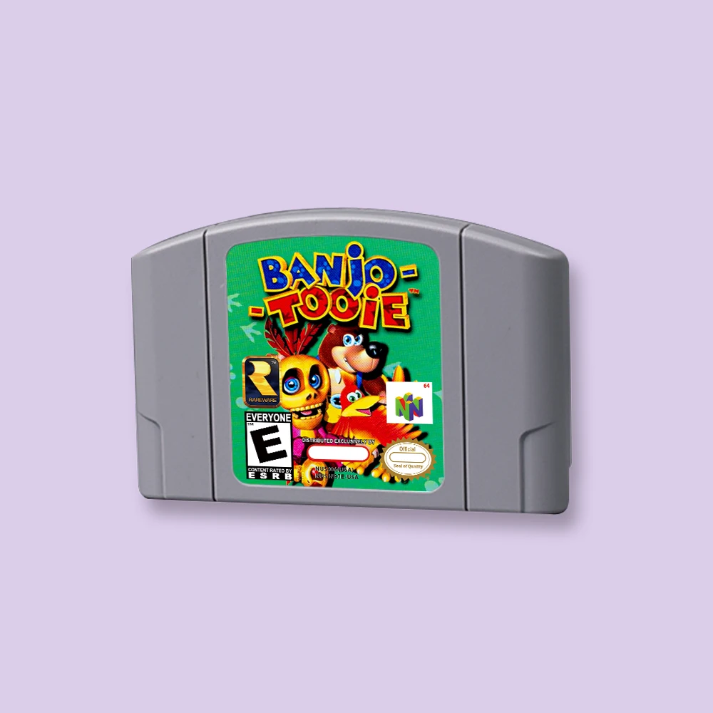 

for Banjo-Tooie 64bit game card for USA NTSC version N64 video game console English language