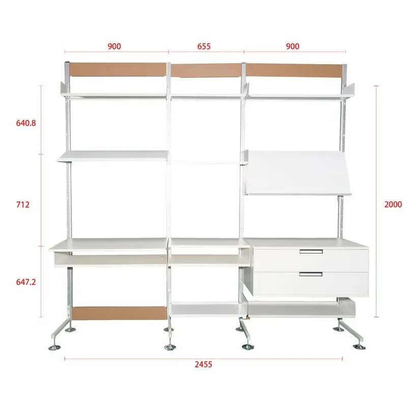 Metal Removable Folding Storage Rack with Wheels, Assemblable, Suitable for Living Room and Multi-Room Use