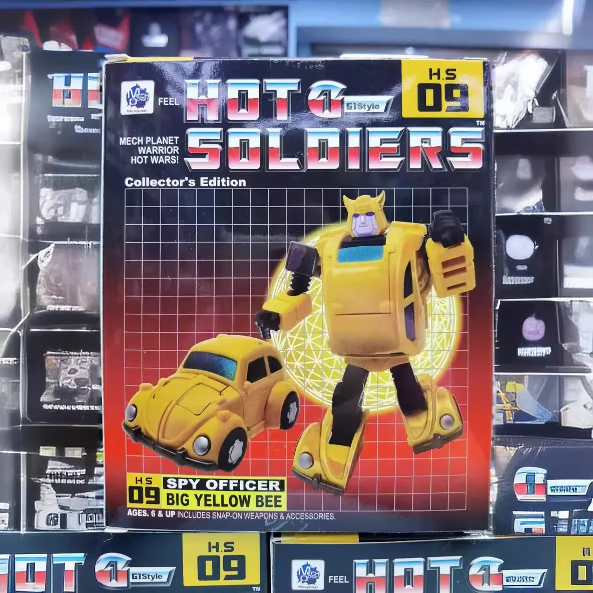 In Magazzino Giocattolo di Trasformazione MFT-HS09 Beetle Piccola Bilancia Sonic King Kong Pocket Robot Action Figures Modello Regalo Giocattolo Per Bambini Anime