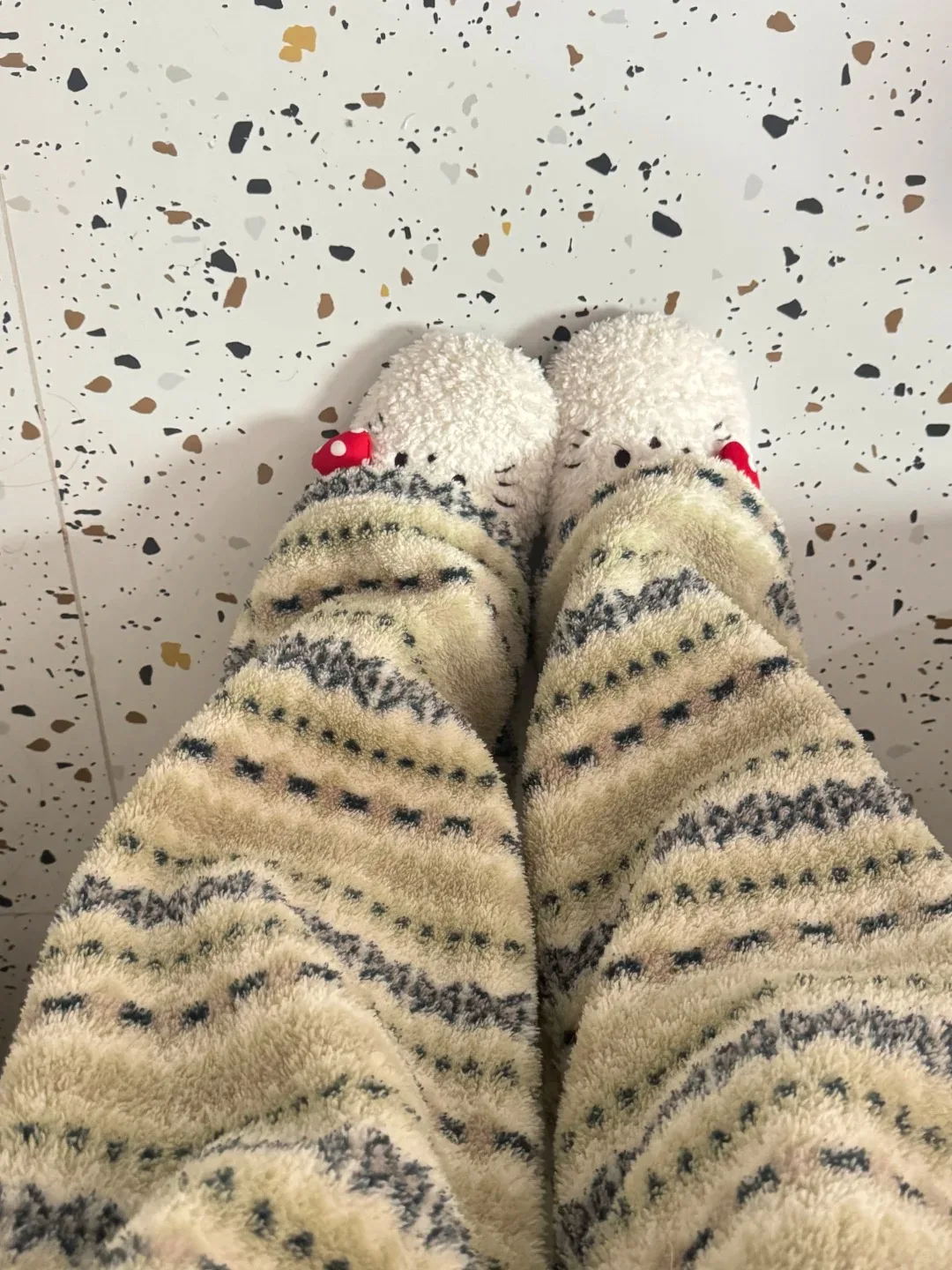

Thickened Warm Coral Fleece Lined Long Pants Men Women Couples Outdoor Wearable Winter Home Clothes High Waist Home Pants