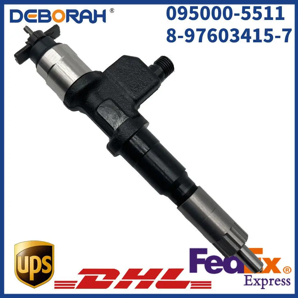 

095000-5511 Fuel Injector 8-97603415-7 095000-5513 095000-5512 095000-5511 095000-5516 095000-5517 For ZX40-7 ISUZU 6WF1 TC 14.3