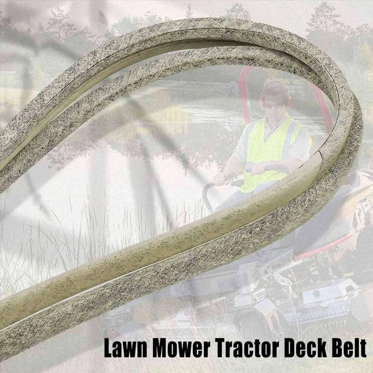 AA83 Deck Belt 1/2x146Inch Fit for M154621 Country Clipper D-3727-W D-3727 109-5364 Lawn Mower, Drive Belt